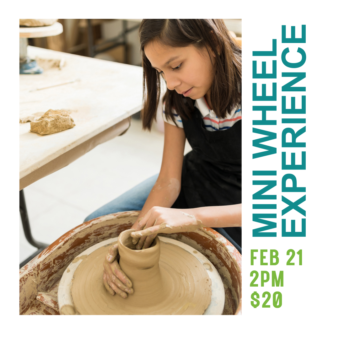 mini wheel experience with Tera - Pearl City Clay House