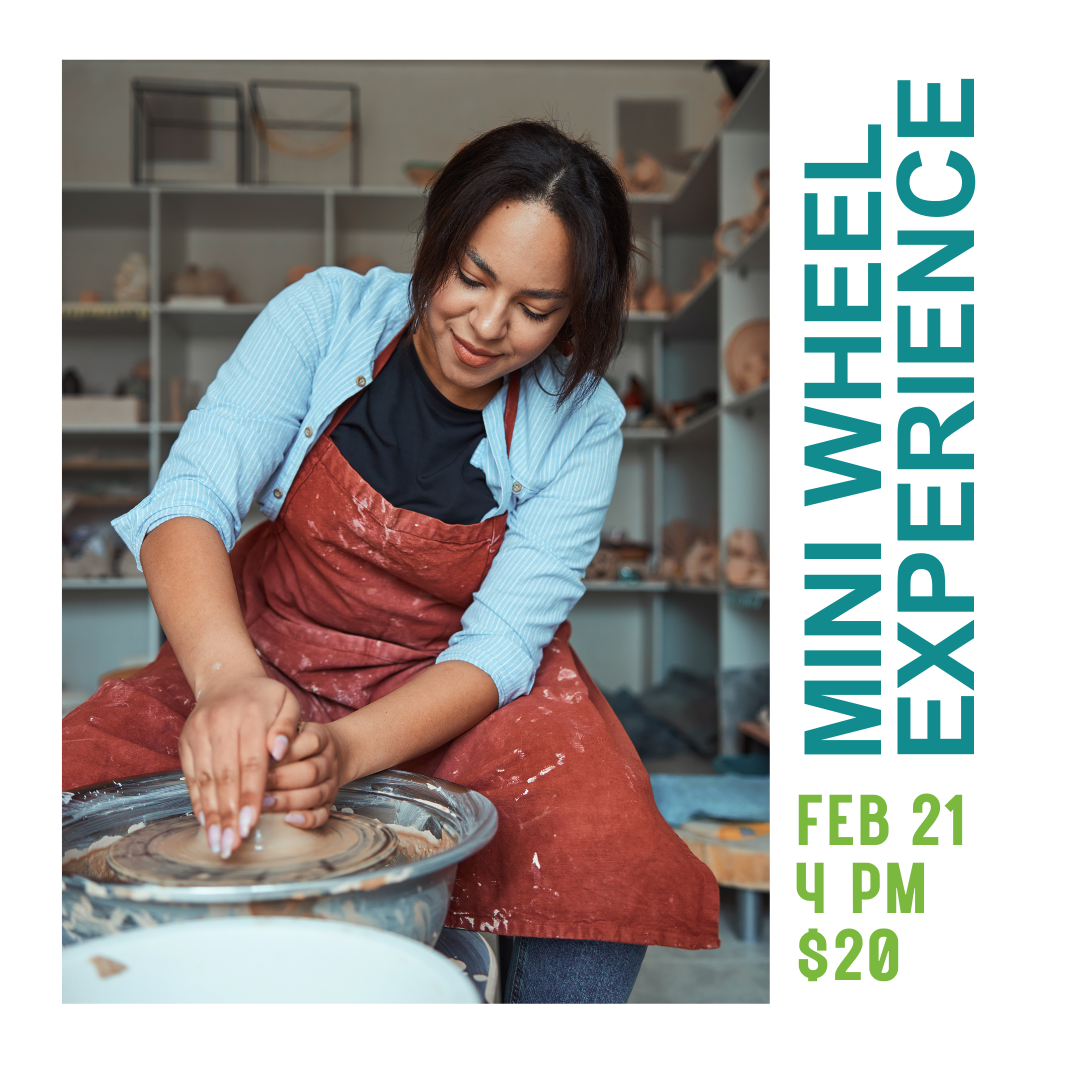 Mini wheel experience with Tera - Pearl City Clay House