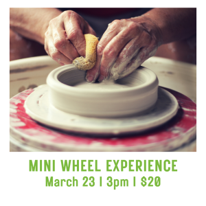 mini wheel experience with Patricia - Pearl City Clay House